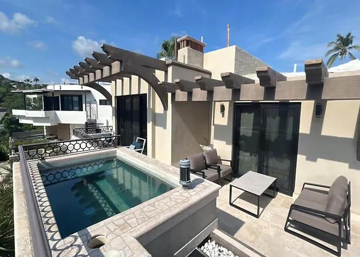 #marbella Lane - Stylish Private With Oceanviews Villa Cabo San Lucas